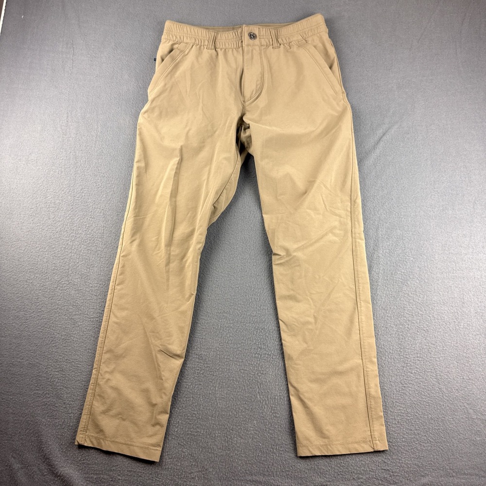 KUHL Navigatr Pants Mens 30x30 (Fits 30x29) Beige DWR Travel Hiking Outdoor Gorp